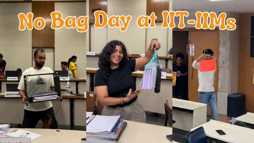 From buckets to pressure cookers: Why ‘No-Bag Day’ is becoming a campus trend at IITs, IIMs | Education News
