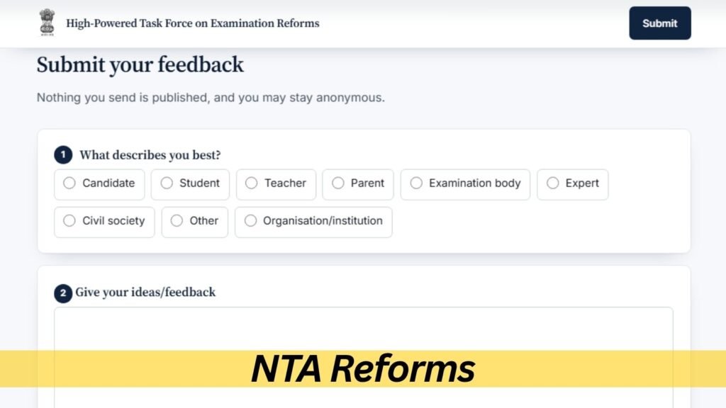NTA exam reforms: Centre seeks public feedback; appoints 2 directors, joint director | Education News