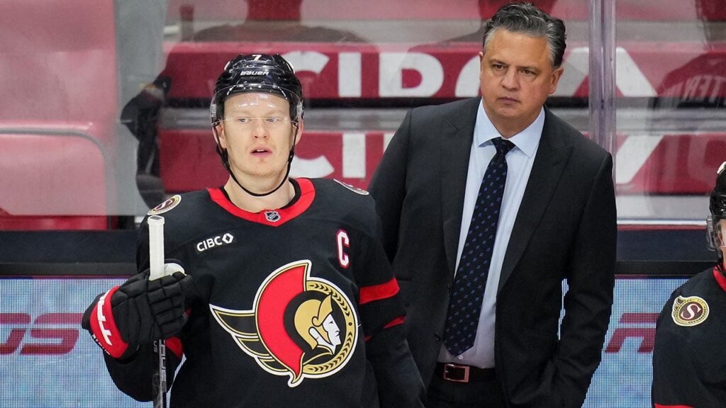 Senators coach reveals that even he was surprised by team’s blockbuster Brady Tkachuk trade