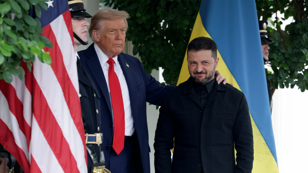Sen. Chris Coons says Zelenskyy leads the free world, not America