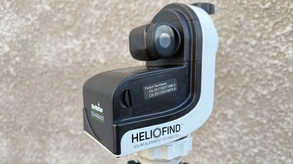 The SolarQuest mount is essential for tracking the sun with a telescope