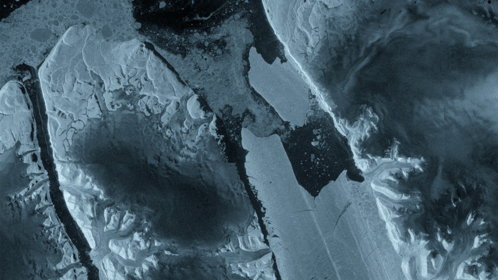 Satellite sees Greenland’s most significant floating ice loss in over a decade photo of the day for Aug. 24, 2026