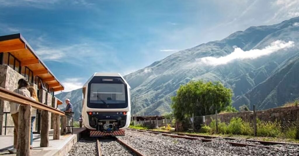 Solar train brings modern tech to a 10,000 year old trade route